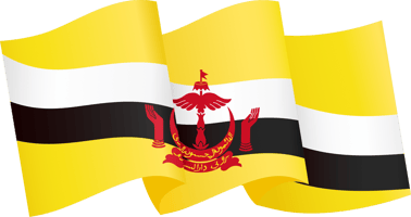 brunei-flag-wave-isolated-on-or-transparent-background-free-png